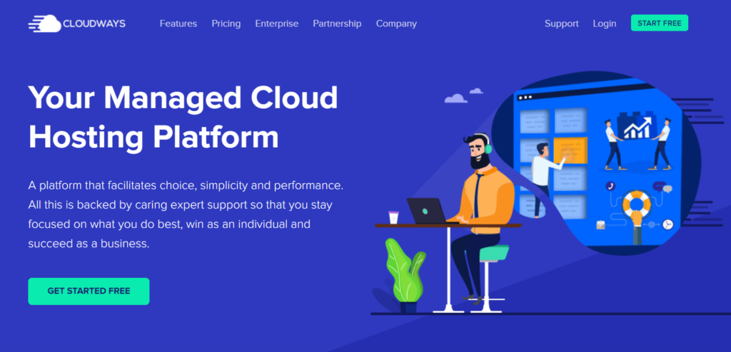 Managed Cloud Hosting Platform Cloudways Cloud Hosting